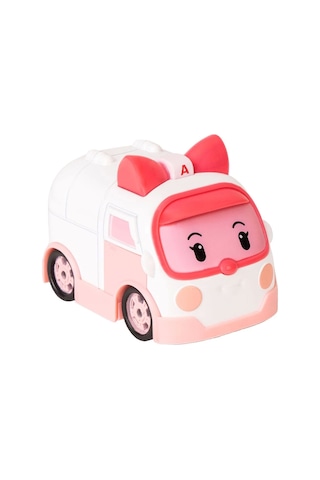 Robocar Poli Metal Araç Karakter Figürler - Amber 83163 Standart