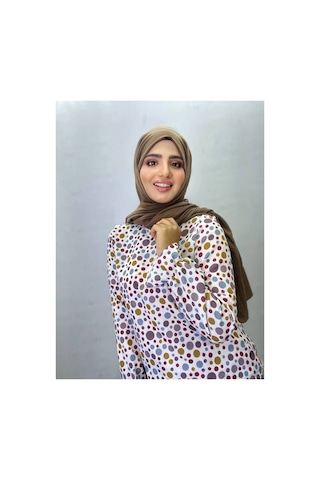 Aldaıyr Hijab Kadın Bambu Kraş 0-kahverengi