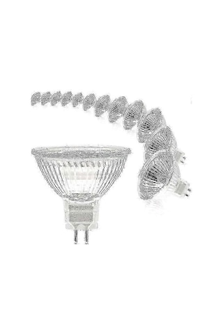 Mr16 12v 20w, Gu5.3 Duylu Koyu Yeşil İçin 12'li Paket Kısılabilir Ampuller Diğer