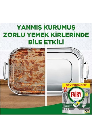 Şeylişeyler -fairy Platinum Bulaşık Makinesi Kapsülü 96 Yıkama Limon Kokulu 2 Paket
