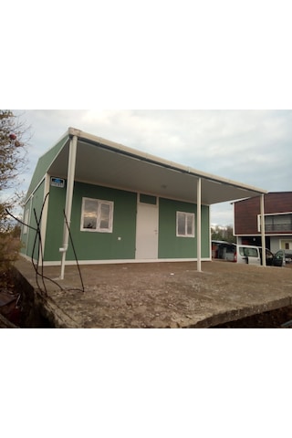 850 X 700 Teras Evim Betopan Çatılı Verandalı 2+1 Kredi Kartına Vade Farksız Taksit Fabrikadan