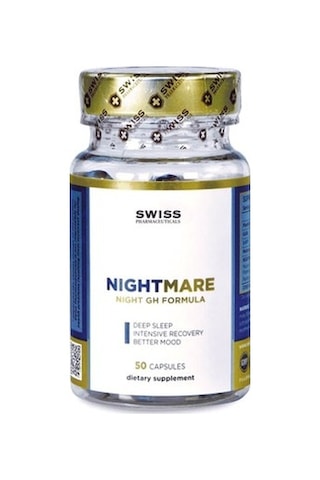 Swiss Nightmare Gaba 5-htp Theanıne 50 Kapsül