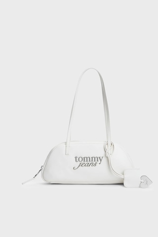 Tommy Jeans Logolu Omuz Askılı Çanta Kadın Çanta Aw0aw18787 Ybı Beyaz
