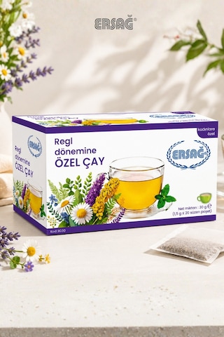 Ersağ Regl Dönemine Özel Bitki Çayı 30 G