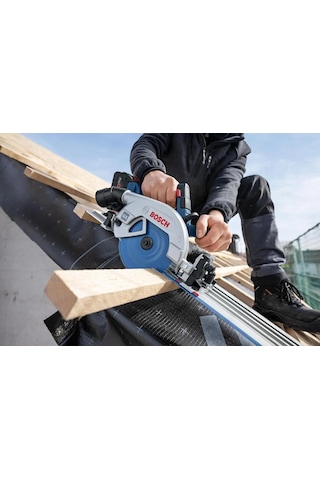 Bosch Gks 18v-57-2 Gx 1x5,5 Ah Expert Akülü Raylı Açılı Kesim Akülü Daire Testere