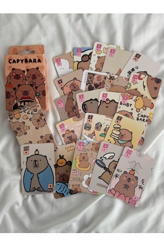 Dükkan Design Capybara İskambil/oyun Kartları