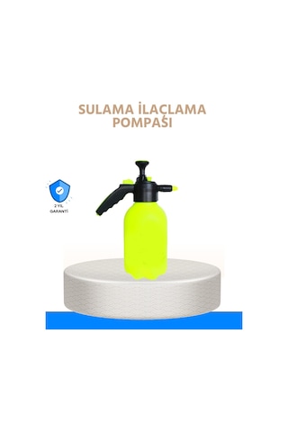 2l Bahçe Ve Araç Temizlik Pompası Bakır Uçlu Basınçlı Sprey Belirtilmemiş