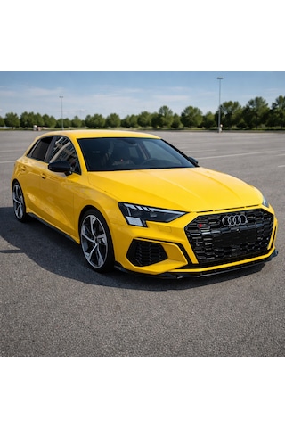 Apex Aero Design - Audi A3 S-line 8y Facelift Sedan - Ön Tampon Eki - Front Splitter