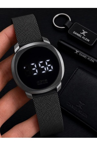 Dijital Led Dokunmatik Ekranlı Suya Dayanıklı 2 Yıl Garantili 3 Atm Unisex Kol Saati Vs.blkt.1107 Gümüş