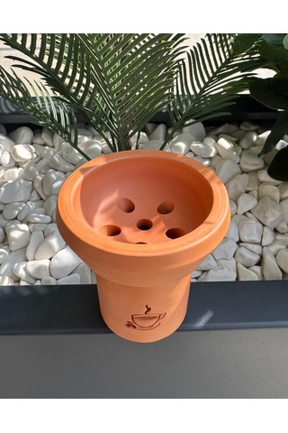 Nfx Türkish Toprak 6 Delikli Lüle / Capuccino Logolu
