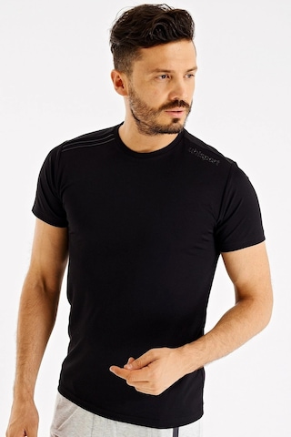 Uhlsport Erkek Günlük T-shirt Kevin M 3202110 Siyah