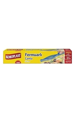 Fermuarlı Poşet Büyük Boy 24 Cm X 28 Cm