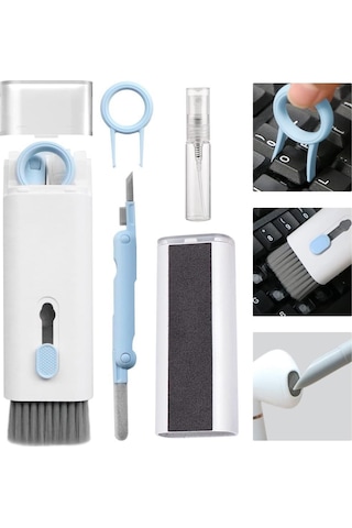 7 İn 1 Klavye Airpods Uyumlu Kulaklık Temizleme Seti Klavye Tuş Çıkarma