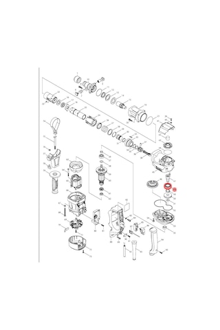 Makita HR4041C Rulman 6004 Ürün Kodu 211332-2