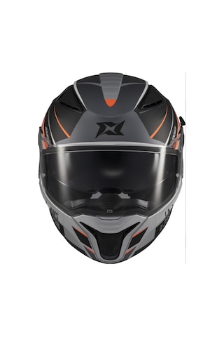Axxis Panther Passenger Mat A1 Full Face Güneş Vizörlü Ece 22.06R Motosiklet Kaskı Gri