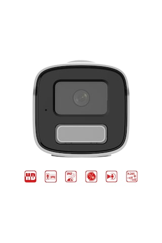 Ds-2cd1t43g2-lıuf/sl - 4mp Smart Hybrid Light Bullet Network Kamera Live Guard