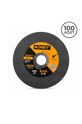 Roney 125 1 Inox Kesici Taş 100 Adet