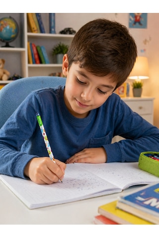 Pensan Canavarlar Desenli Kurşun Kalem 96110 Çok Renkli