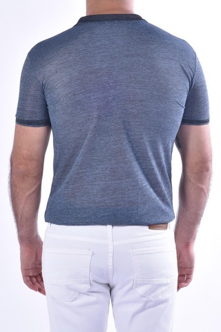 Efor Ts 814 Slim Fit Lacivert Spor T-shirt Lacivert
