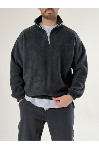 Cocopelli Erkek Siyah Sweatshirt Coc2711 Siyah