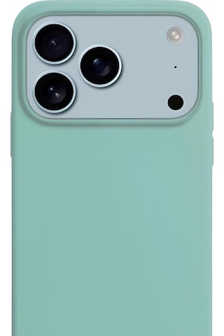 Apple Uyumlu iPhone 17 Pro Max Soft Touch Lansman Silikon Kılıf Mint Yeşil Mint Yeşili