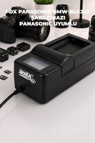 Pdx Panasonic Dmw-blk222 Şarj Cihazı Stabil Şarj Panasonic Uyumlu
