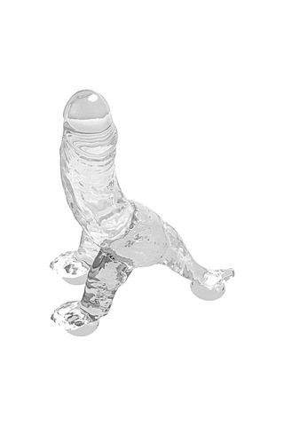 Carmine Vantuzlu Büyük Boy Silikon Su Geçirmez Dinazor Dildo