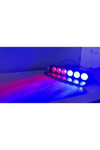 Çarşıhan Araç Içi Vantuzlu Çakar Lamba Kırmızı - Mavi Renk 6 Led