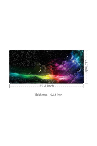 Oyuncu Mouse Pad'i, Xxl Büyük Mouse Pad 900x400mm, Bilgisayar Klavye Mouse Pad'i, Kaymaz Mouse