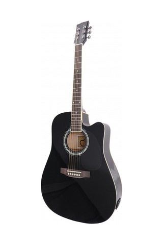 Almira F650n-bkc Elektro Akustik Gitar - Siyah Başlangıç/orta -