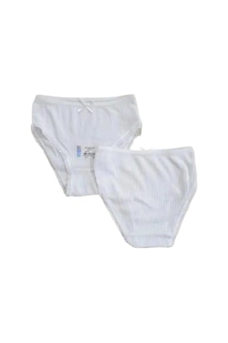 Berrak 2574 Kız Çocuk Modal Slip Külot 12 Adet 001