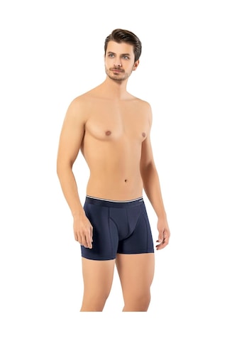 Erdem Lacivert Pamuk Elastan Klasik Boxer 1445 Lacivert