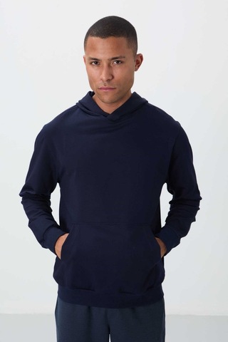 Stsahra Erkek Lacivert Sweatshirt