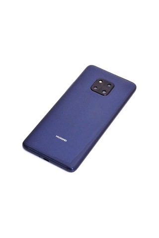 Huawei Mate 20 Pro Zore Metal Kamera Koruyucu Gri