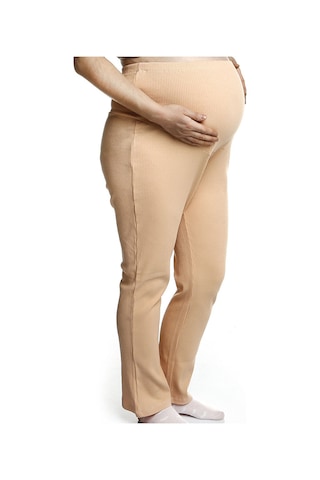 Baby Mom Hamile Ribana Pantolon Anne Giyim 23YBMMAHMP001 Somon