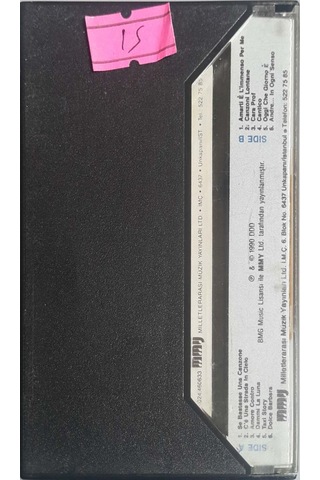 Plak Değildir Kaset Tir Eros Romazzotti İn Ogni Senso Kaset