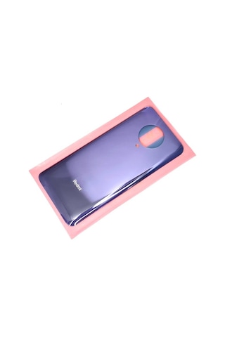 Xiaomi Poco F2 Pro Arka Kapak Batarya Pil Kapağı Cam Senalstore - Beyaz Beyaz