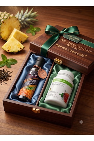 Klasik Aromalı 102 Gr Büyük Çay Alembic Bromelain Hediyeli