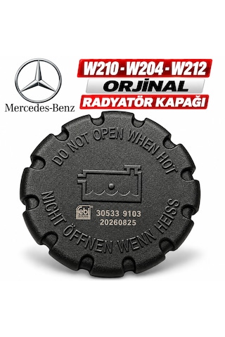 Mercedes W210 W204 W212 Uyumlu Radyatör Kapağı