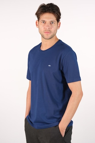Arma Erkek Büyük Beden Bisiklet Yaka Tişört Y22374868501 İndigo