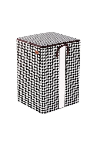 Unimarket Kapaklı Saklama Kutuları Jumbo Fermuarlı Ve Saplı Katlanabilir Saklama Çantası Dokunmamış Giysiler Dolap Için Taşınabilir Gardırop Sıralama King Yorgan Battaniye Düzenleyiciler 1rıa1f