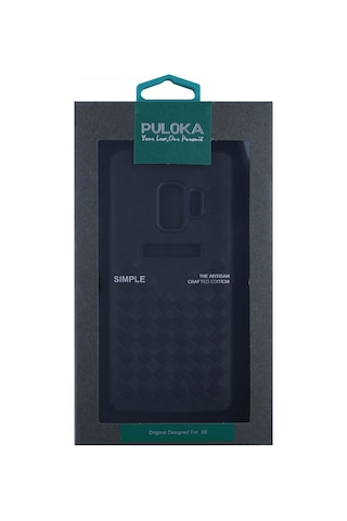 Puloka Samsung Galaxy G960 S9 Uyumlu Arka Koruma Arka Koruma Kılıf - Kırmızı Kırmızı