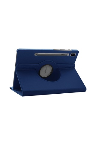 Microsonic Samsung Uyumlu Galaxy Tab S7 T870 Kılıf 360 Rotating Stand Deri