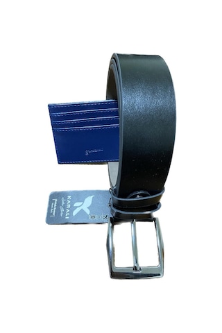 Karalı Erkek Kemer Kot Ve Kanvasa Uygun Kahve Rengi 4214-2-115 Cm 001