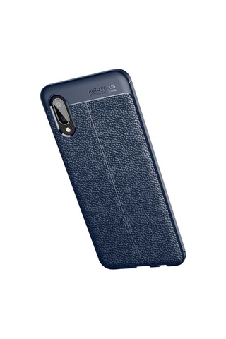 Samsung Galaxy Uyumlu A02 Kılıf Zore Niss Silikon Kapak-Siyah