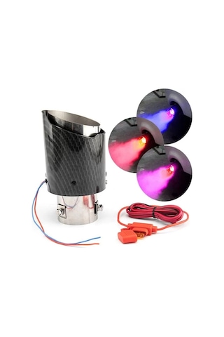 Sh Powermaster Pm-20518 Led Işıklı Unıversal Egzoz Ucu Najmaddin