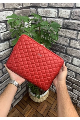 Guard Kırmızı Capitone Clutch Çanta (554491593)