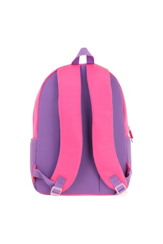 Kauko Holiday Kız Çocuk Altı Bölmeli Rozetli Okul Sırt Çantası - Pembe - K1830 Pembe - Mor