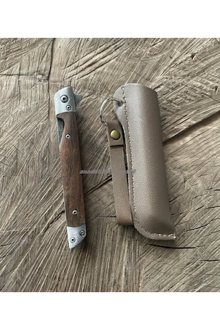 Alaska Carbon Cep Çakısı Kamp Çakısı Avcı Kampçı Bıçagı Cep Bıçak 22cm Gri