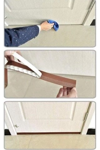 Kapı Pencere Rüzgar Kesici Şerit Bant 3,5cm 5 Metre